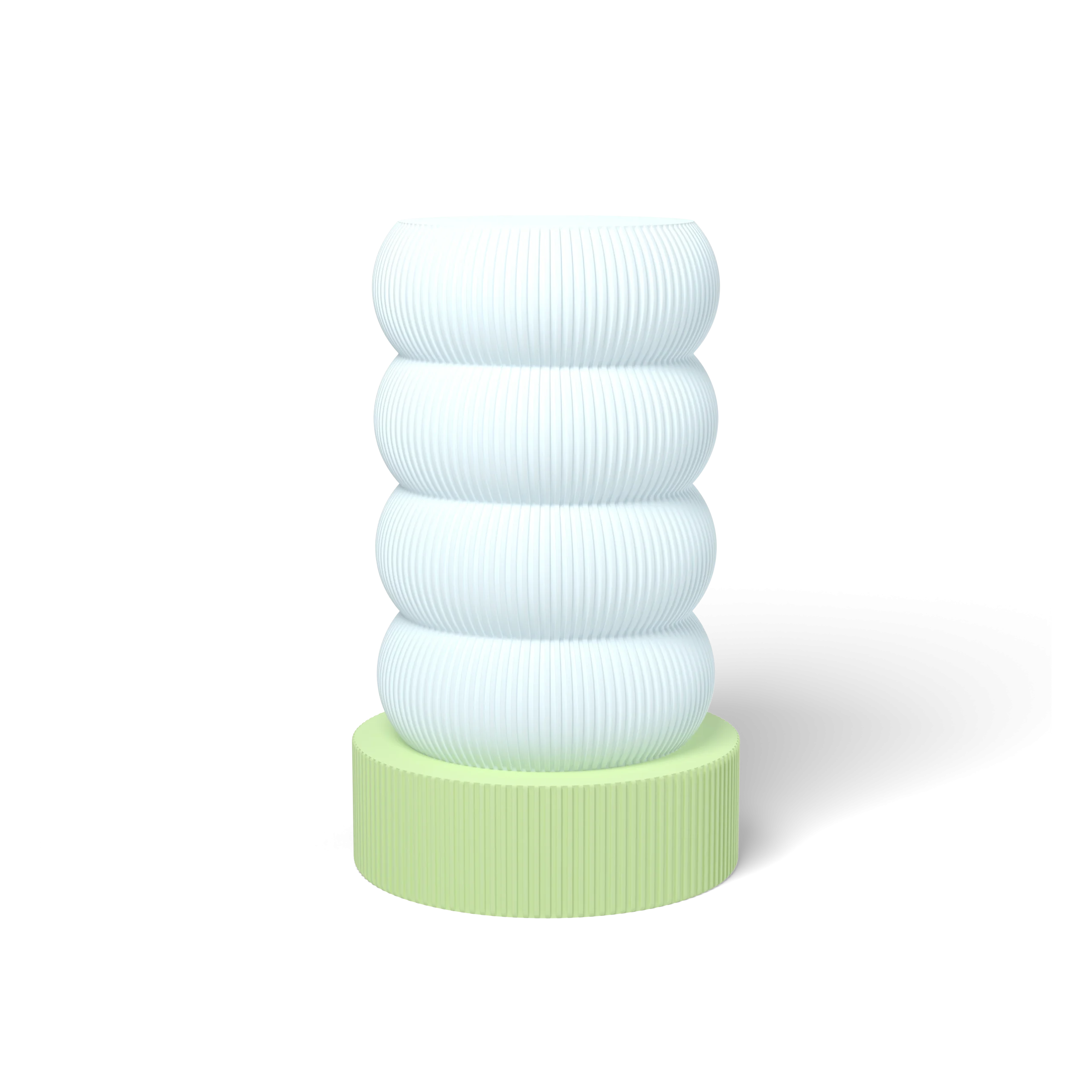 A Totem shade on a Cylinder base